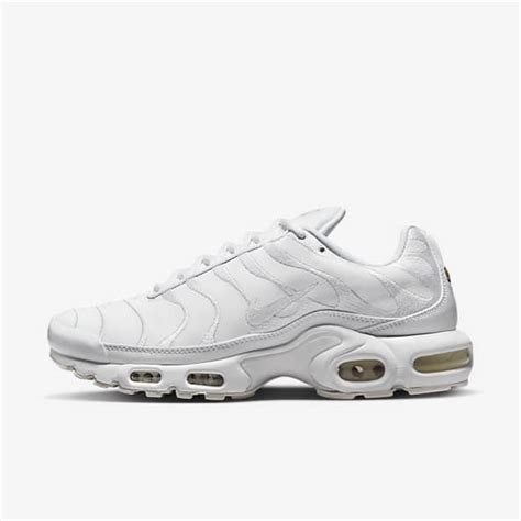 weiße nike tn plus|White TN Air Max Plus Shoes (13) .